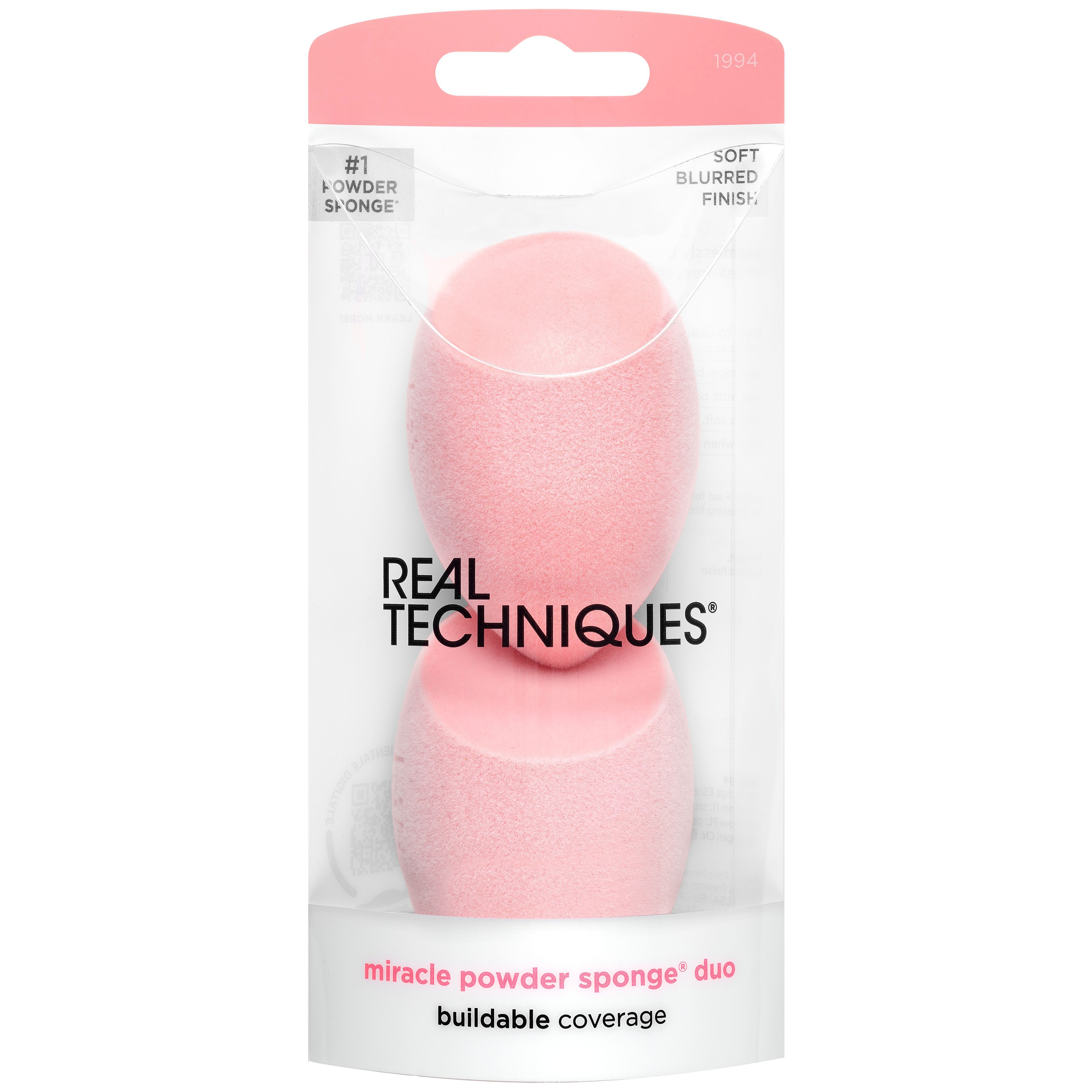 Špongia z mikrovlákna na púder Miracle Powder Sponge Špongia na make-up