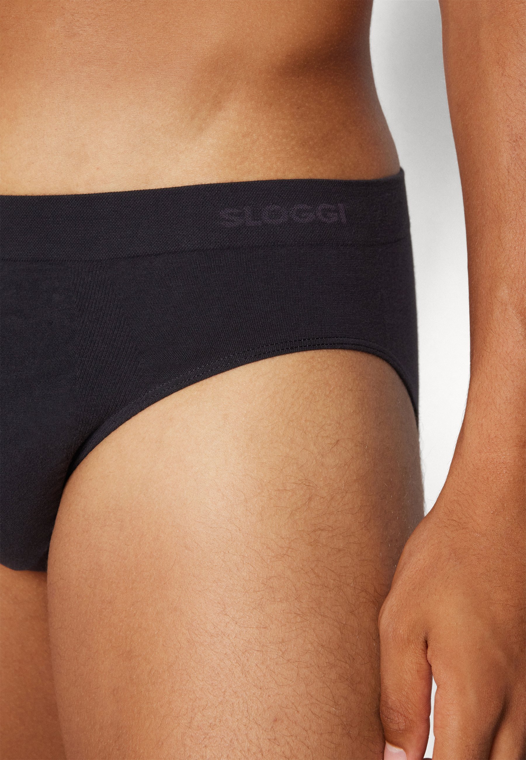 Sloggi MEN GO SMOOTH BRIEF 2 PACK - Slip - neri