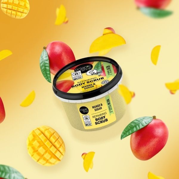 Organic Shop atjaunojošais ķermeņa skrubis 