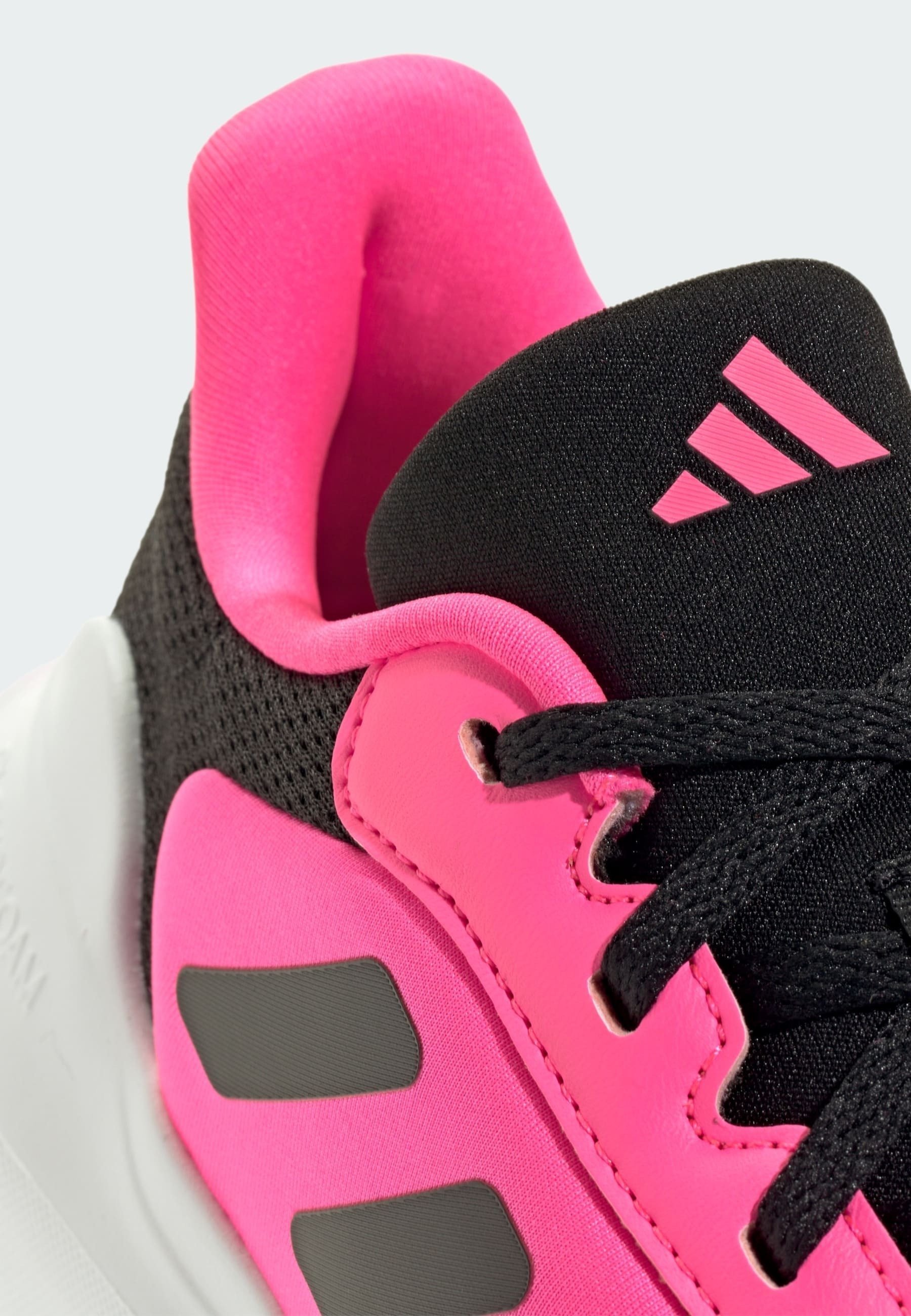 adidas Performance TENSAUR - Scarpe da corsa su strada - nero core nero core rosa lucido