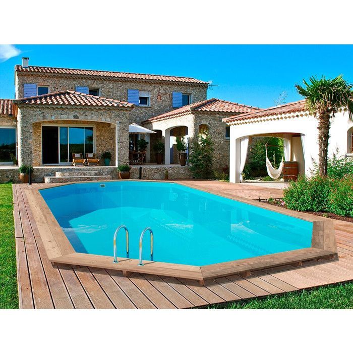Piscina de madera 