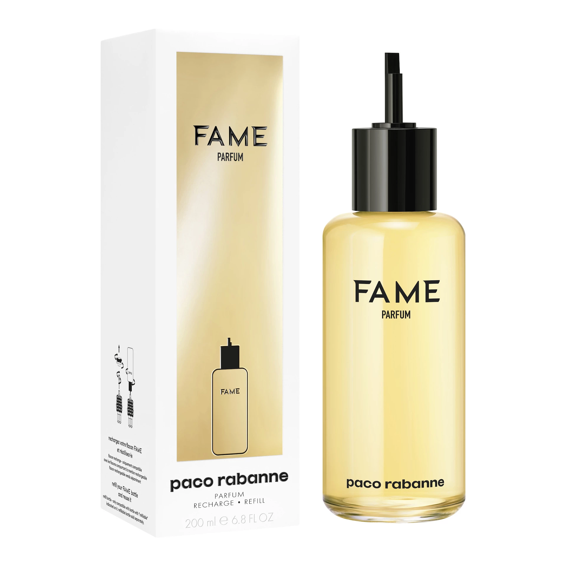 Fame Parfum Refill 200 ml - Rabanne