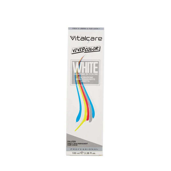 Vitalcare Vivid Color Semi-Permanent Hårfarge Hvit 100ml
