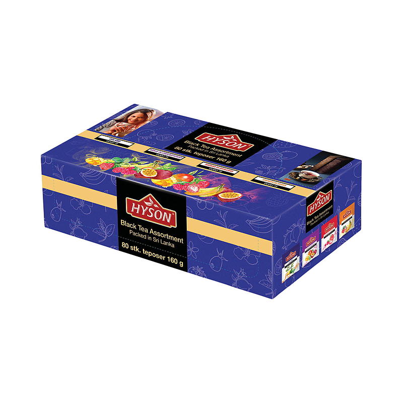 Tè nero 80 pezzi, Hyson