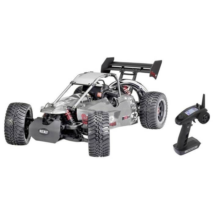 REELY Carbon Fighter III Buggy RC Nitro in edizione limitata - 4 ruote - Pronto all'uso - 2,4 GHz