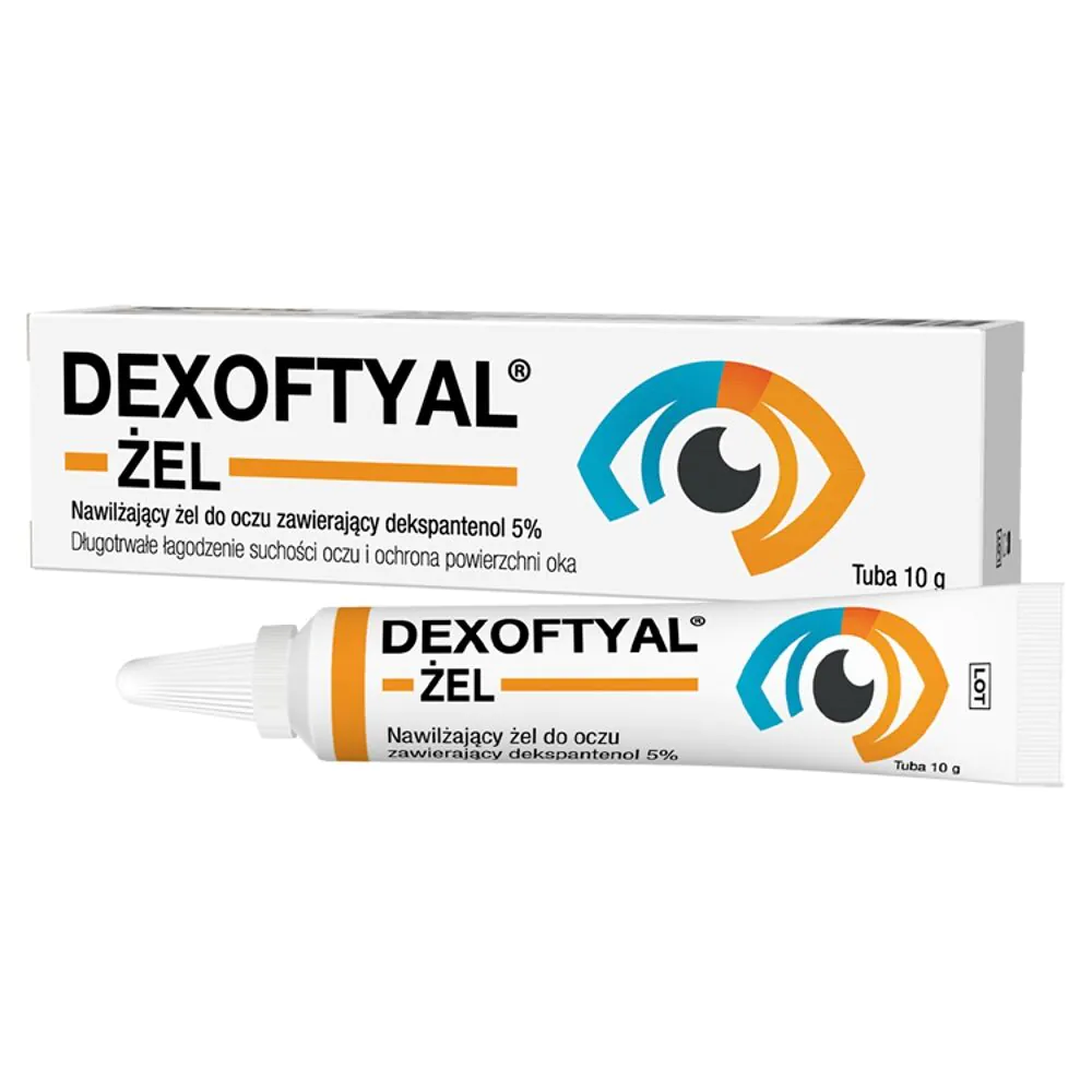 Dexoftyal, Nawilżający żel do oczu zawierający dekspantenol 5%