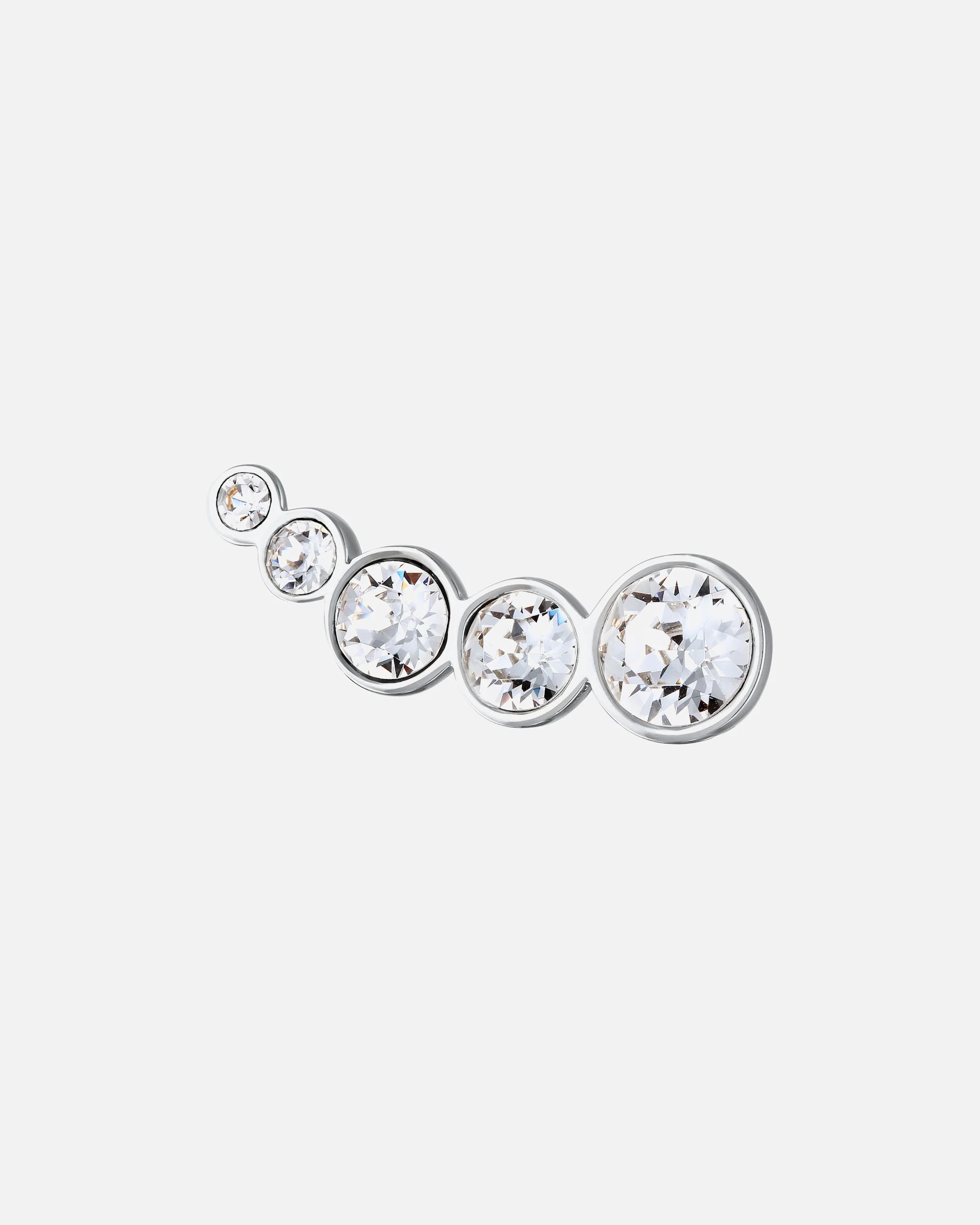 Elli Elli Accessoires pour Bijoux Femmes Verre Cristaux Xirius Taille Blanc Argent Sterling 925 Mode de Soirée
