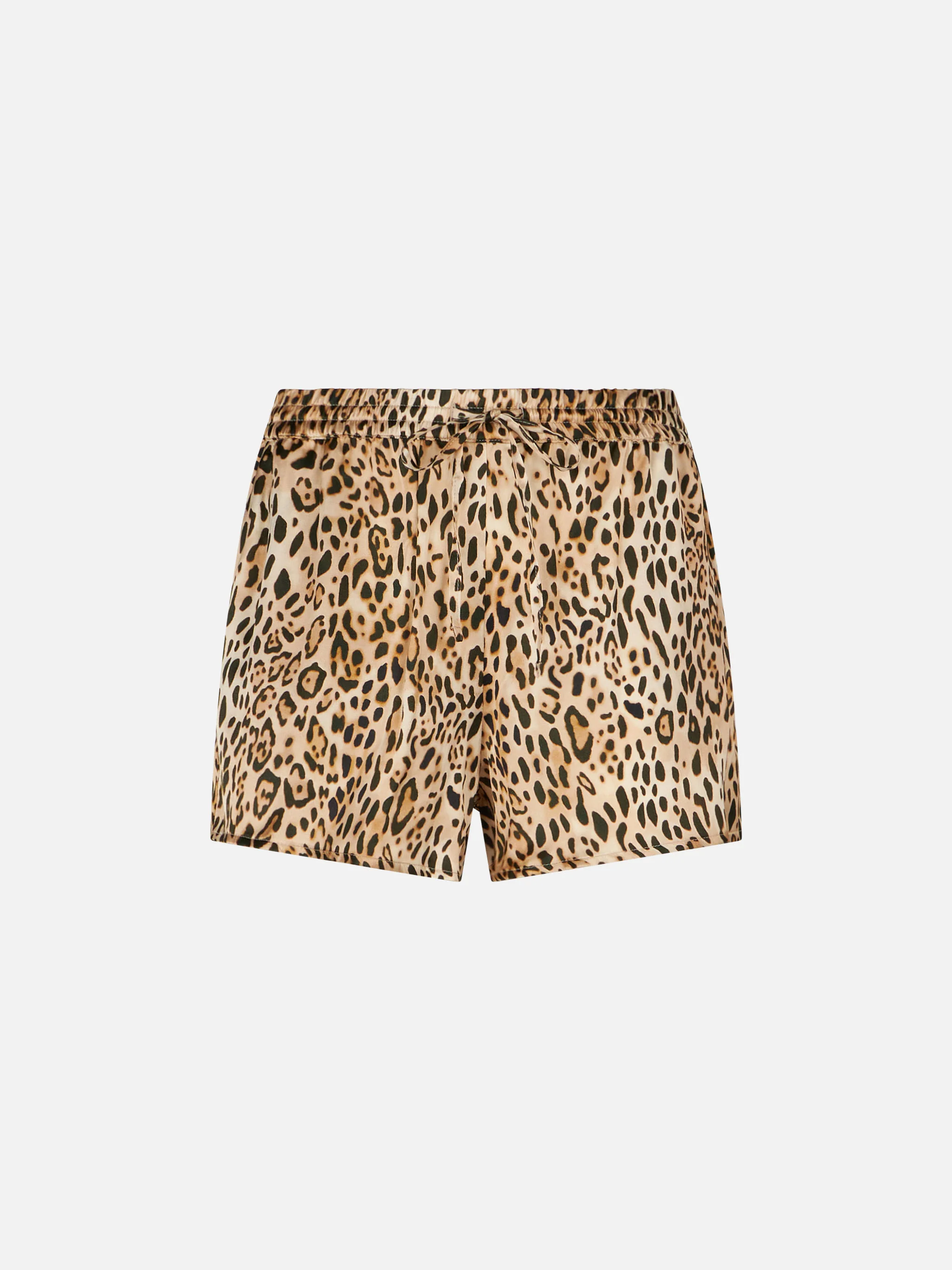 Damesshorts met dierenprint