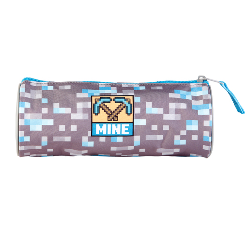  Estuche Escolar Minecraft Warriors Portatodo Redondo