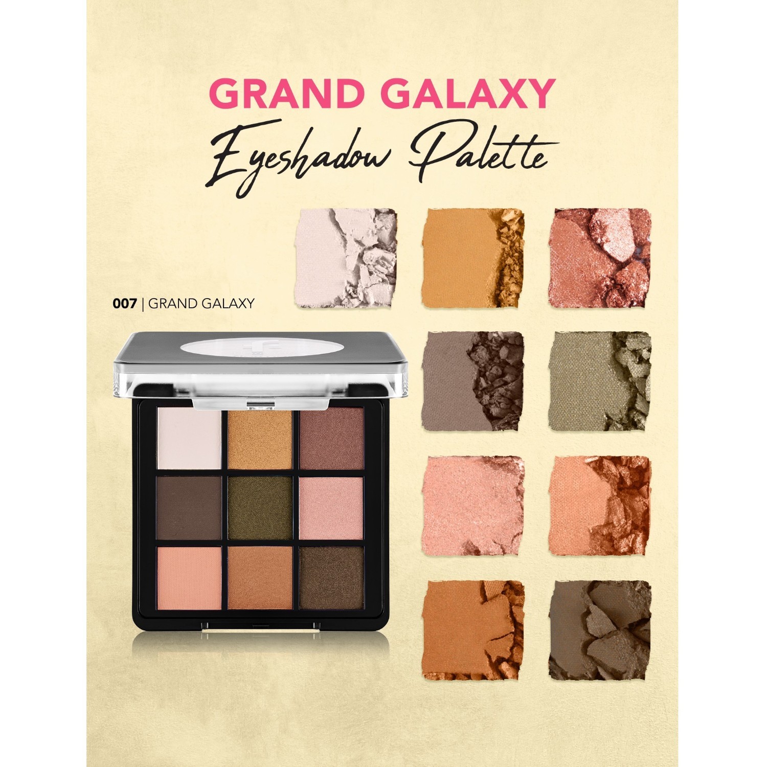 Flormar acu ēnas PLT NP-007 GRAND GALAXY - 9 g