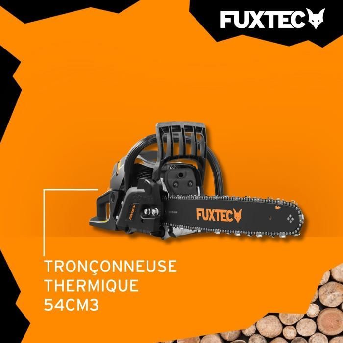 Tronçonneuse thermique - FUXTEC FX-KS255 - 54cm3 18 pouces Black Edition