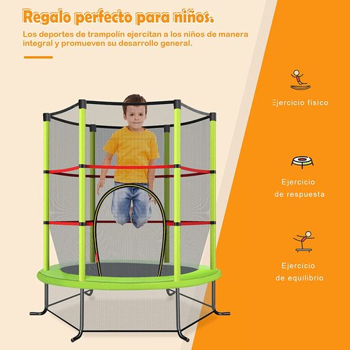 Trampolin Costway 165 cm z varnostno mrežo