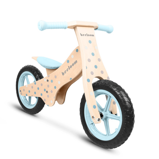 Beeloom Holzfahrrad ohne Pedale mit verstellbarem Sattel