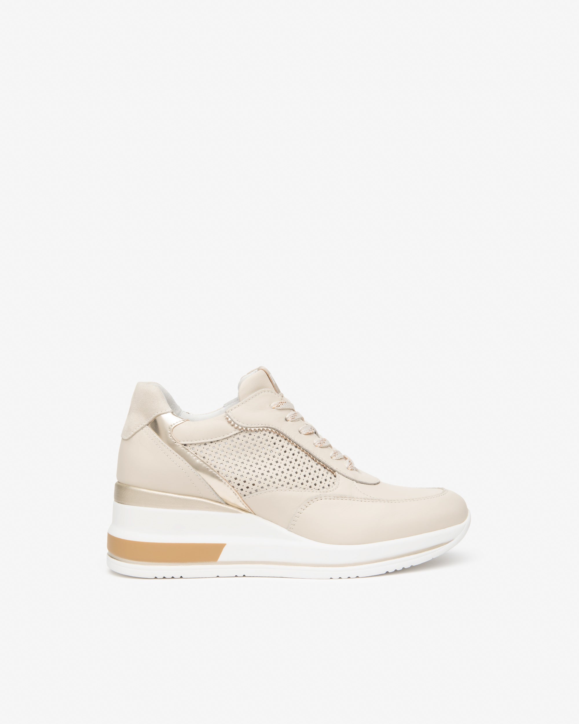  Damen-Sneaker aus Leder und Funktionsmaterial