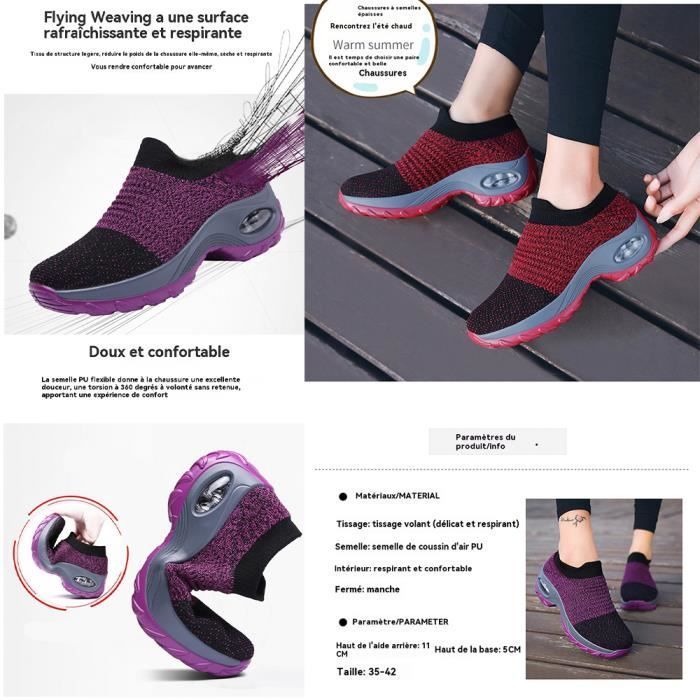 Baskets Femmes Hommes - MOBIGARLAN - Chaussures - WX340- Sport - Bleu marine- Running de Course- Outdoor Fitness Gym