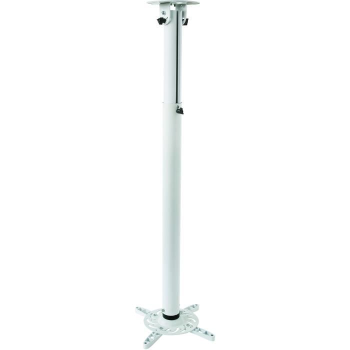 INOTEK PCM 200-70-117 W Kattokiinnike videoprojektoreille, säädettävällä varrella 70 cm - 117 cm