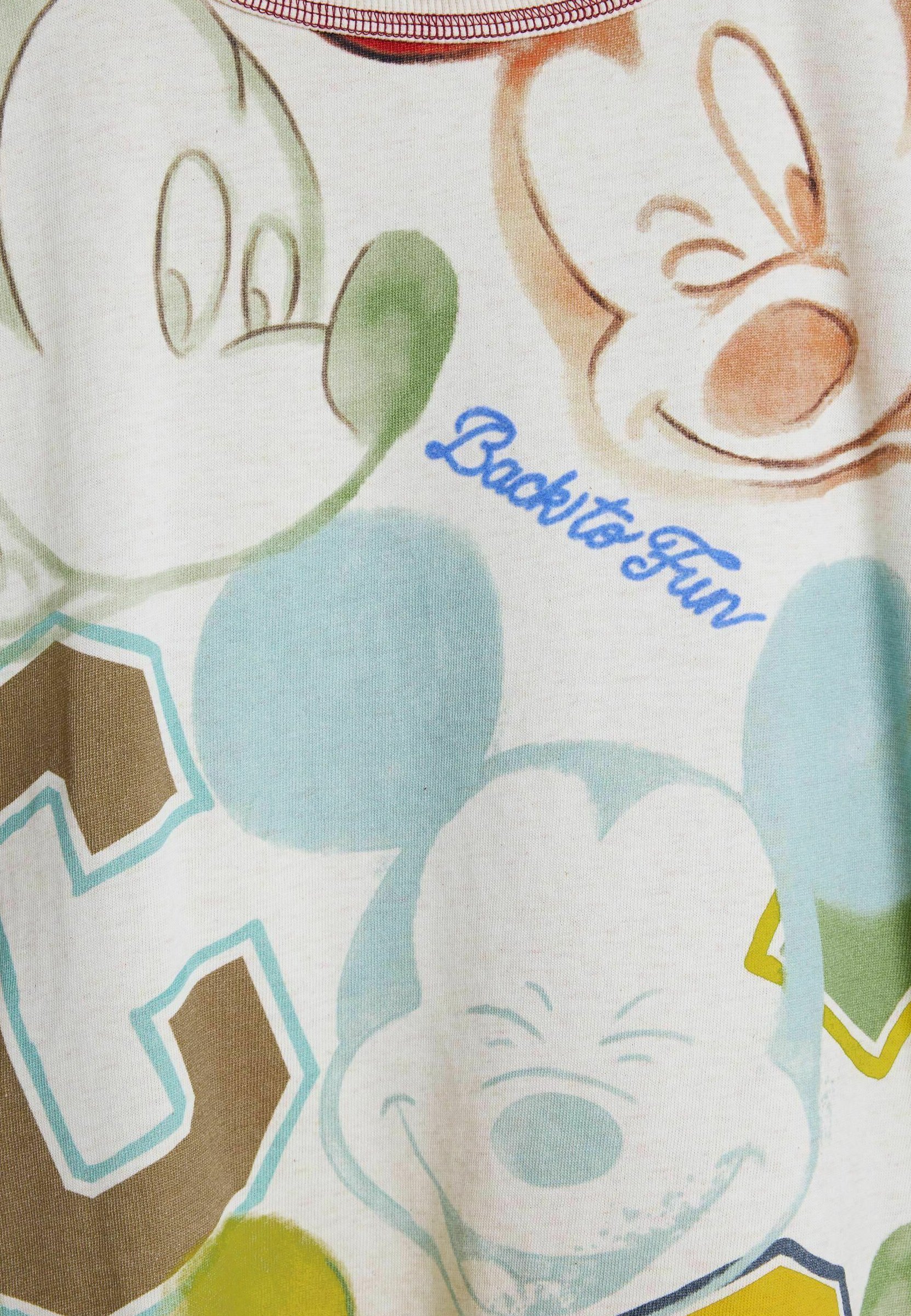 Desigual T-shirt met print - wit