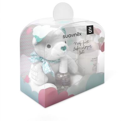 Suavinex-setti kölninvesi ja nallekarhu 150ml 50ml 150ml 50ml