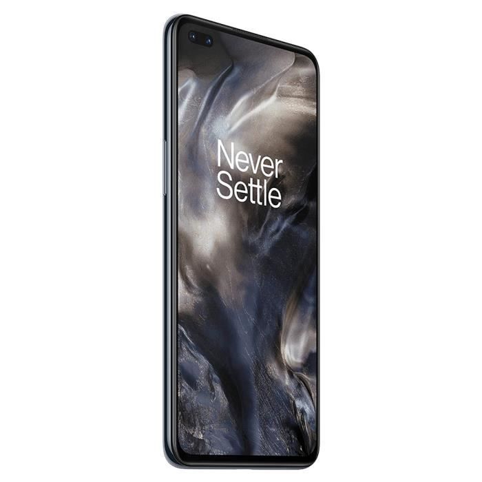 OnePlus Nord 5G Snapdragon 765G 8GB 128GB Grigio Quad Camera da 48MP Display AMOLED a 90Hz Versione globale per il Regno Unito con adattatore europeo AC2003