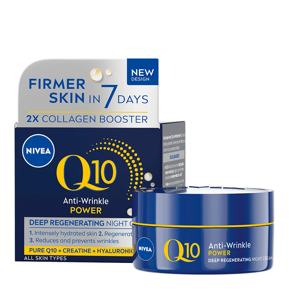 Noční krém s koenzymem Q10 Power Replenishing 50 ml - NIVEA