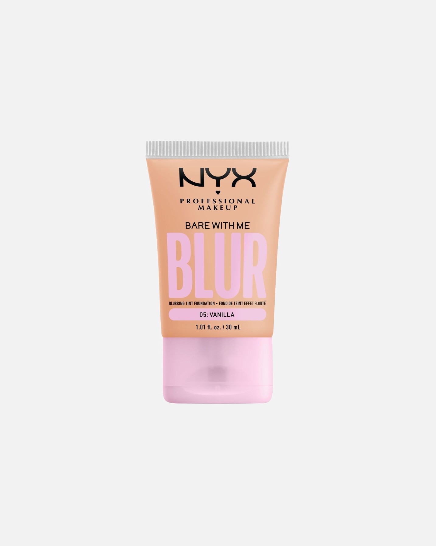 NYX Professional Makeup Foundation Bare With Me Blurring Tint makiažo pagrindas – 30 ml