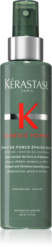Kérastase Genesis Homme Spray de Force Épaississant spray fortalecedor para cabelos fracos e com tendência à queda