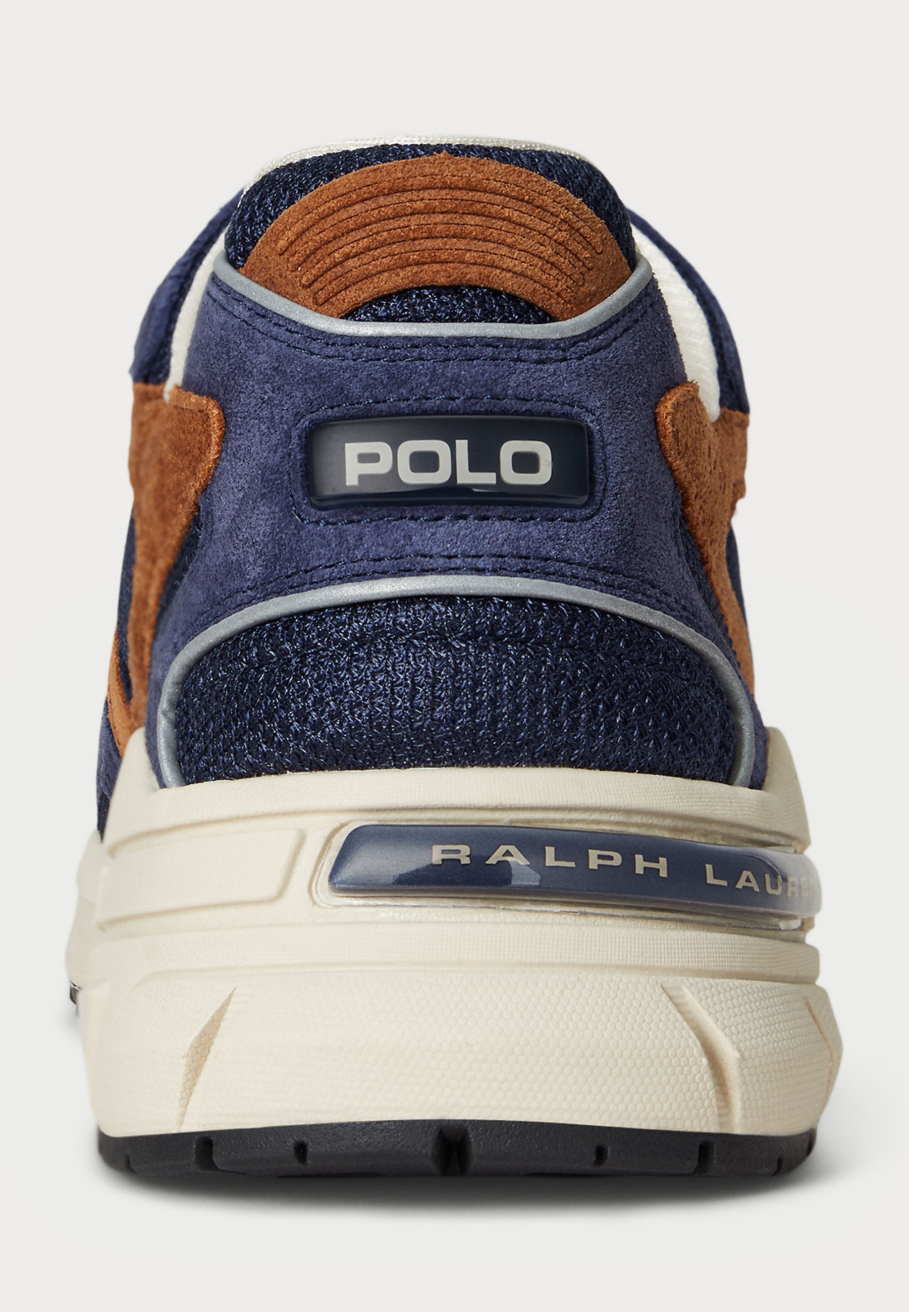 Polo Ralph Lauren TRACKSTER 275 - Sneakers - marineblauw/teak