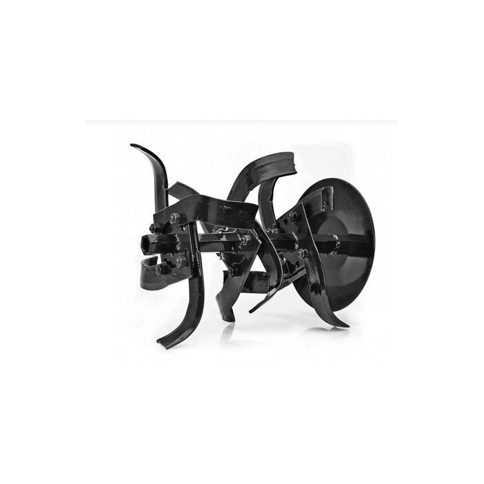Motocultor de gasolina, motor de 4 tiempos, 212 cc, 7 CV, 5200 W + juego de herramientas + herramienta para aporcar, ideal para jardinería y horticultura, VITO