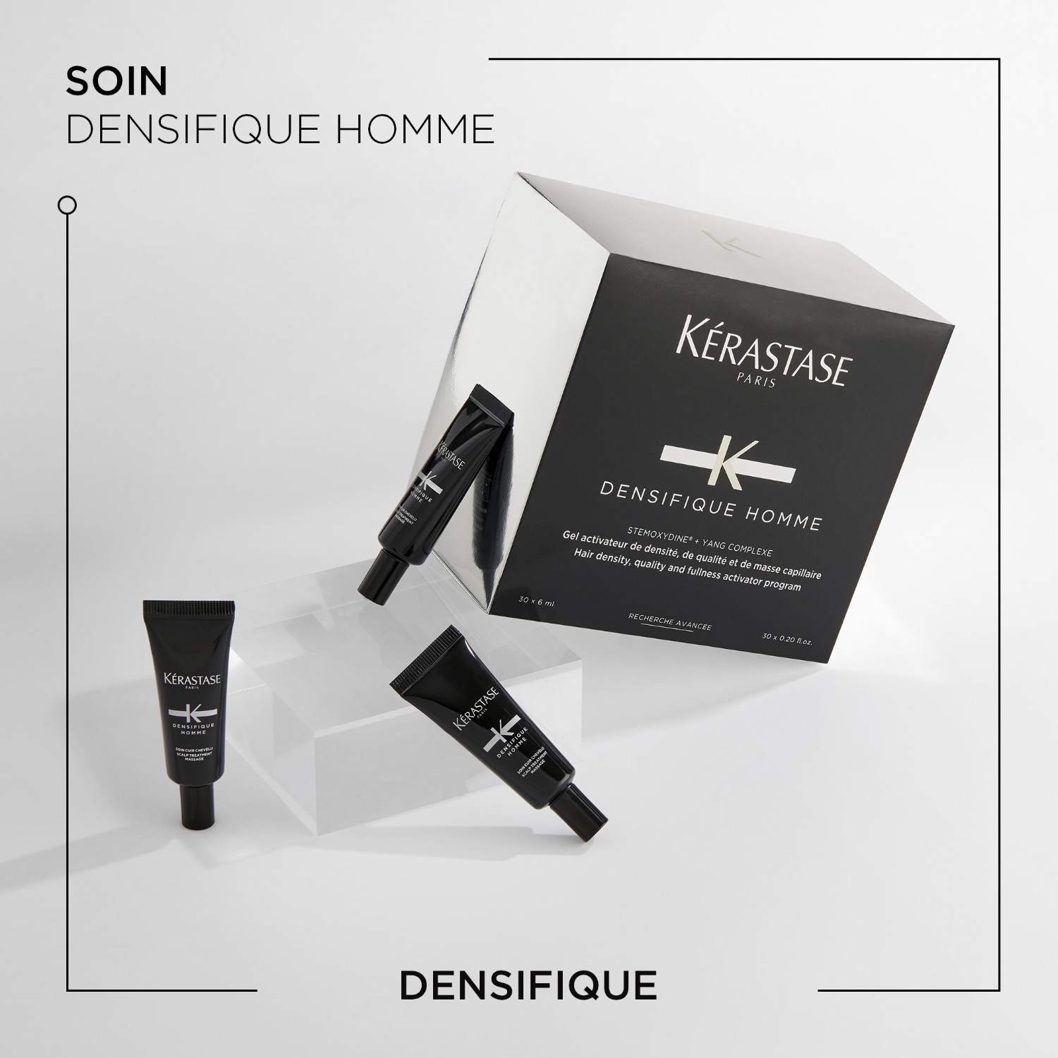 Kérastase Densifique plaukų kaukė vyrams - 180 ml