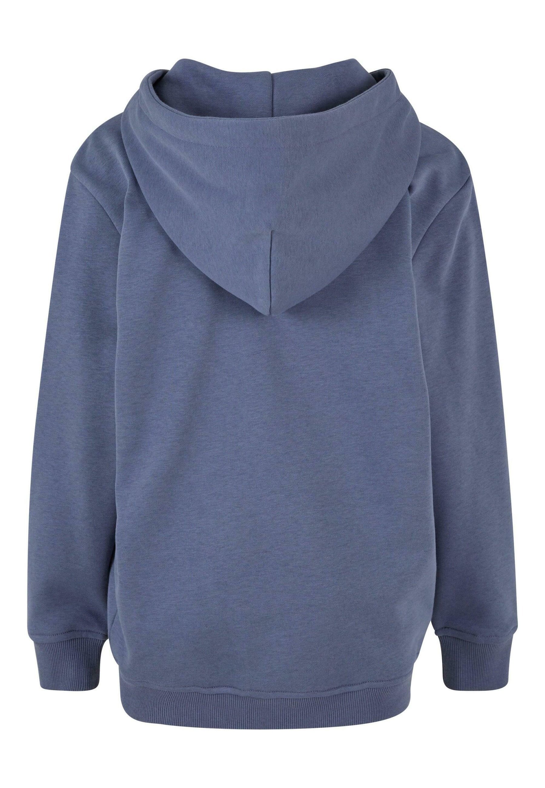 Sweat à capuche zippé Urban Classics - Bleu vintage