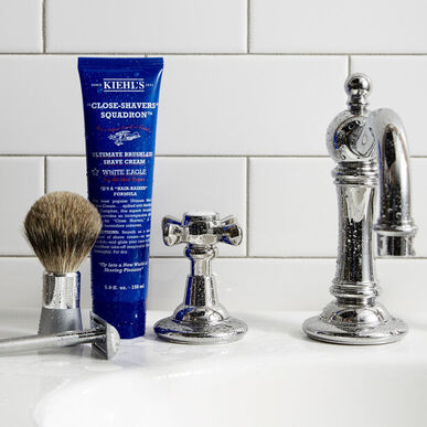 Kiehl's Ultimate Brushless Shave Cream White Eagle Comforting Shaving Cream met kamfer 150 ml 150 ml