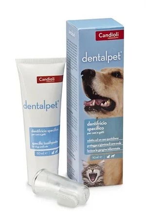 Dentifrice Dentalpet Candioli pour chiens et chats 50 ml