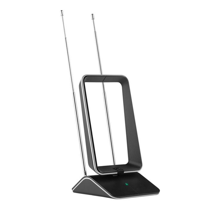 One For All SV 9465-5G Indoor Passive DVB-T/T2 Telescopic Antenna, Black