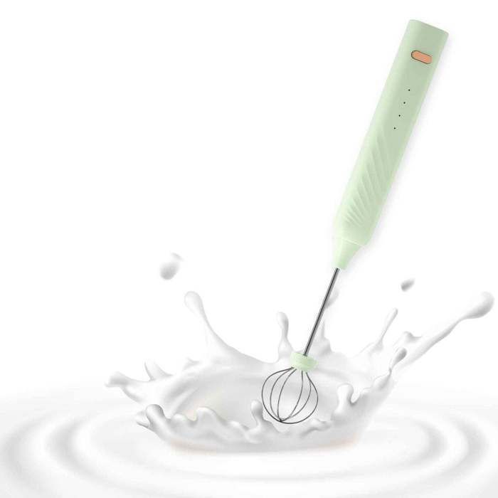 USB Rechargeable Anti-Clump Baby Bottle Mixer, Homogeneous Mixing in Seconds, 2-in-1 / Milk Frother