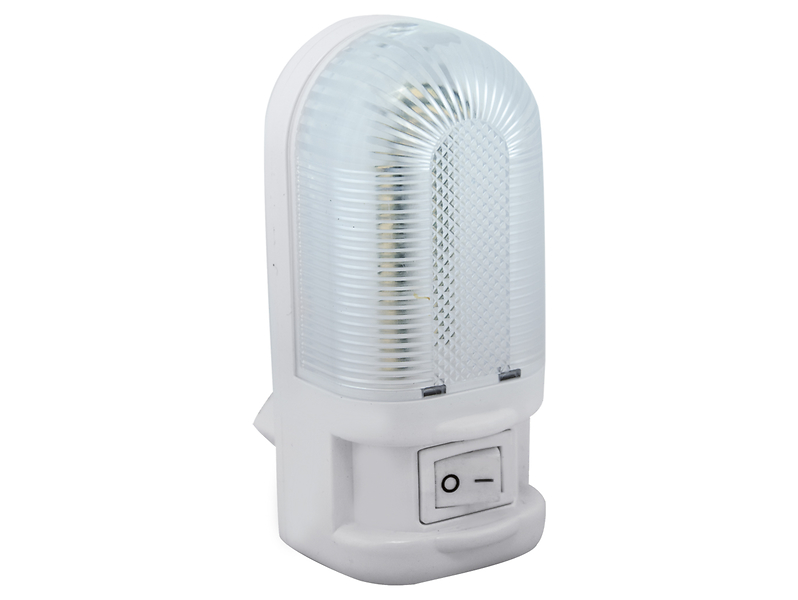 Lampka dziecięca Deo LED z tworzywa sztucznego biała