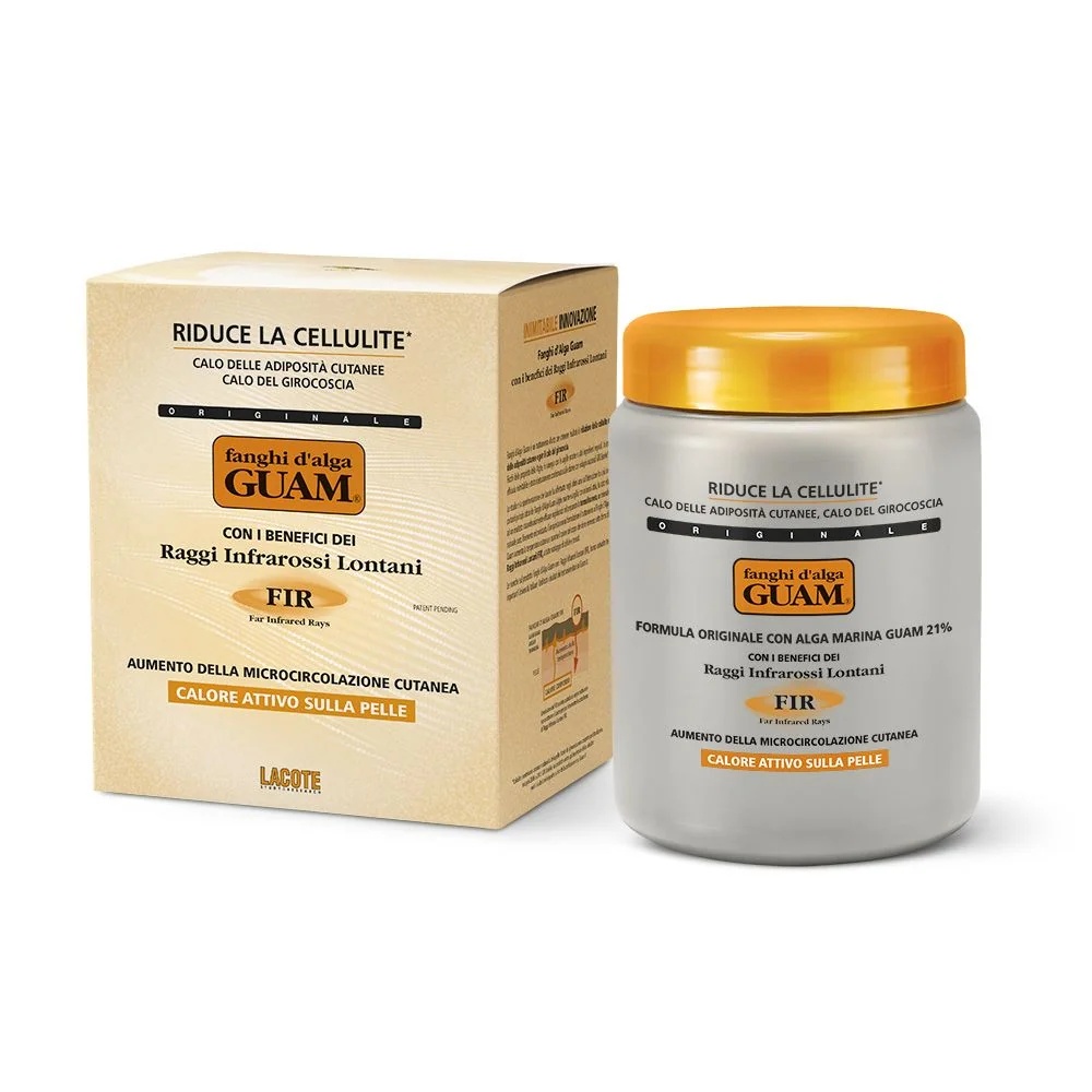 GUAM Guam Fir Seaweed Mud 1 kg activeert de microcirculatie