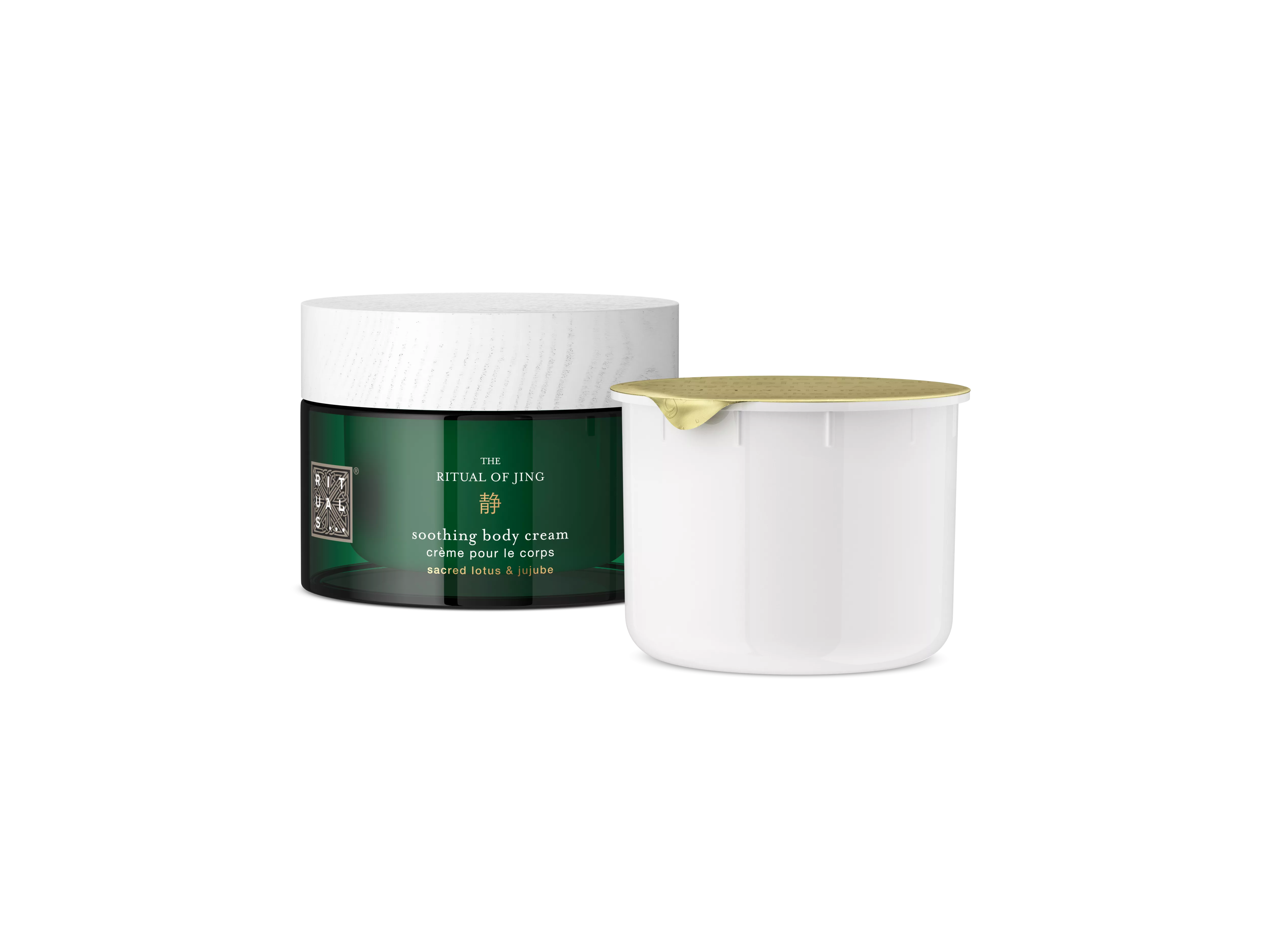 Crema corporal y paquete de recarga