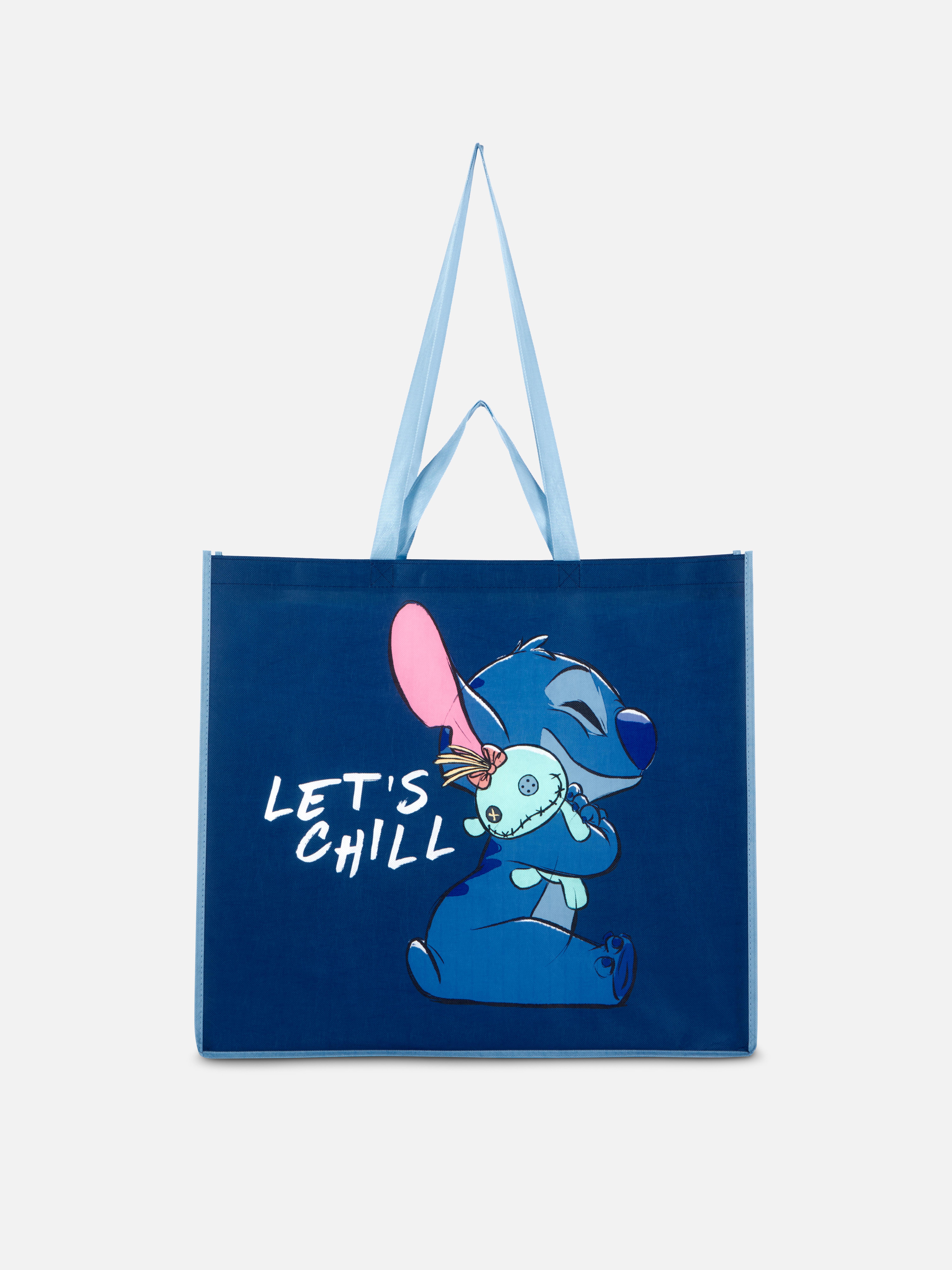 Geantă de cumpărături extra mare cu Disney Stitch. Cu această geantă de cumpărături mare cu Disney Stitch, nu veți rămâne niciodată fără spațiu.
