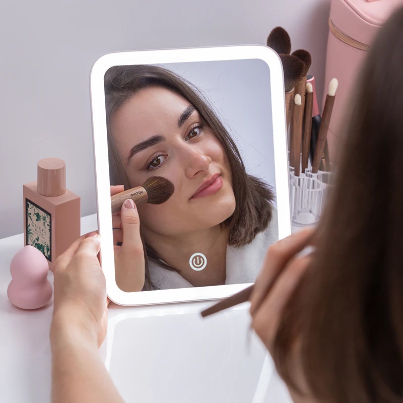 Notino Beauty Electro Collection kosmētikas spogulis ar LED apgaismojumu