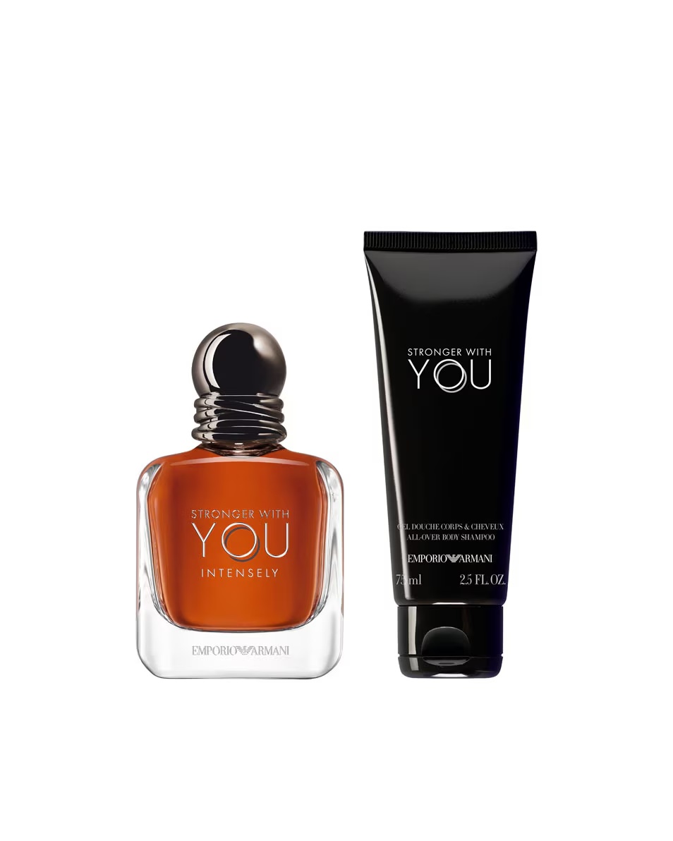 ARMANI Stronger With You Intensely Eau De Parfum празнични поклон сет за 2025. годину