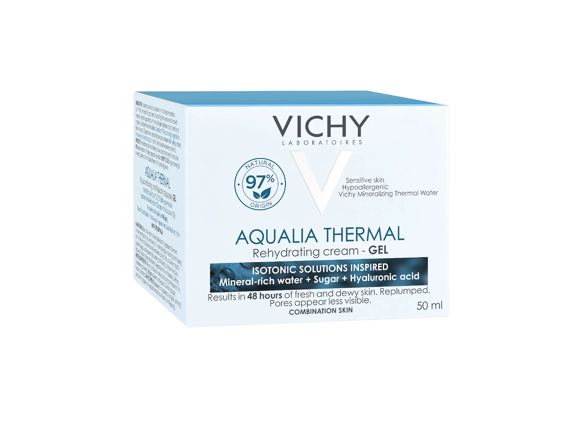 Aqualia Gel Rehidratant Termal Cremă de Zi Hidratantă 50 ml - Vichy