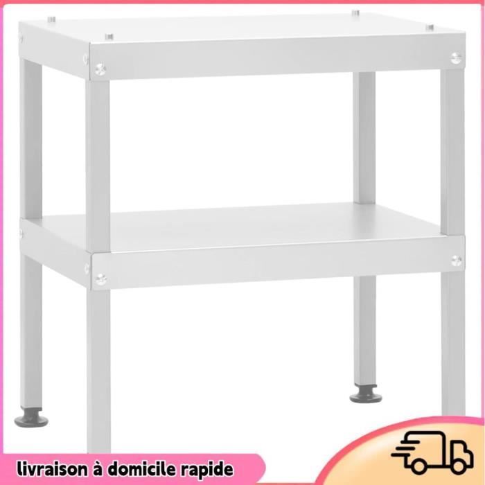 Cocosity Table pour fumoir à four 40x28x44,5 cm acier galvanisé - 7894202859756
