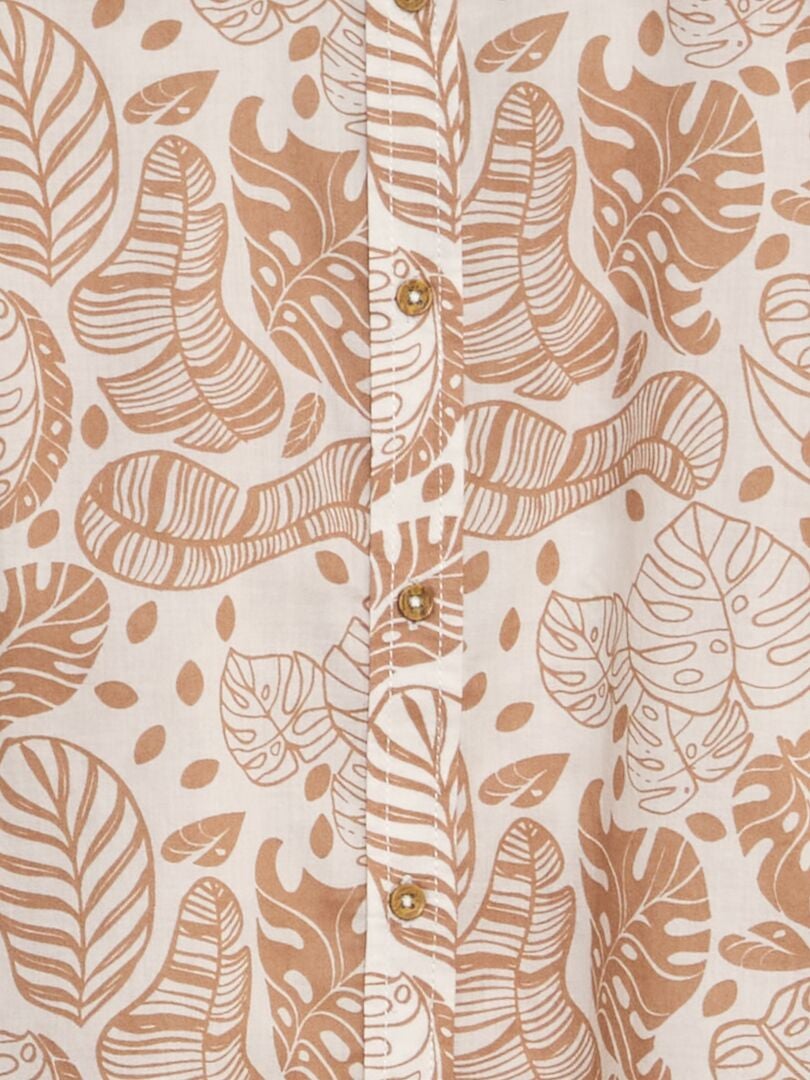 Shirt met korte mouwen en print - WIT