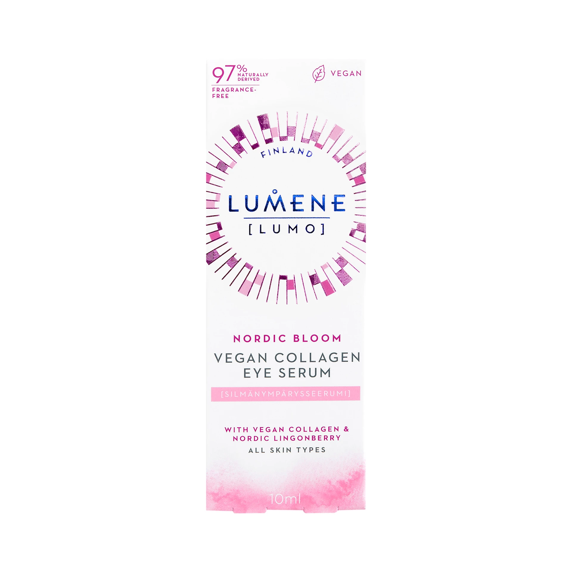 Ser de ochi cu colagen vegan Nordic Bloom 10 ml - Lumene