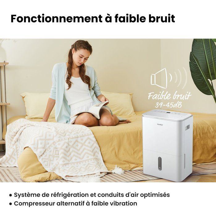 Deshumidificador conectado COMFEE Easy Dry 20 L/día
