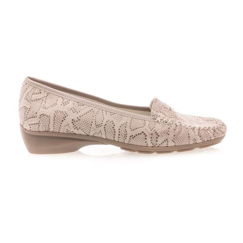 Damskie buty komfortowe beżowe