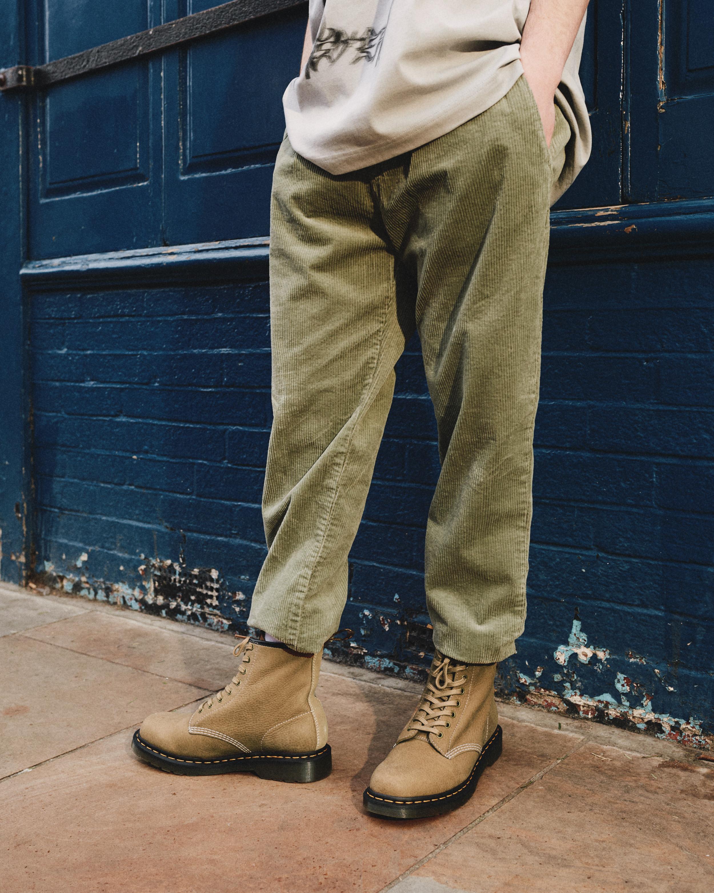 1460 Tumbled Nubuck Leather Lace Up Boots