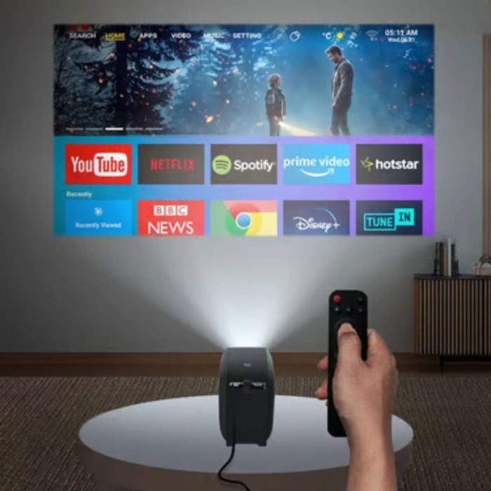Lenso - Solar - Video Projector, Black