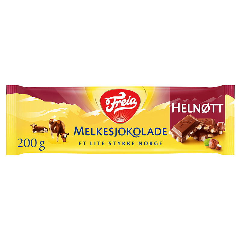 Freia Chocolate con leche y frutos secos enteros 200 g Freia