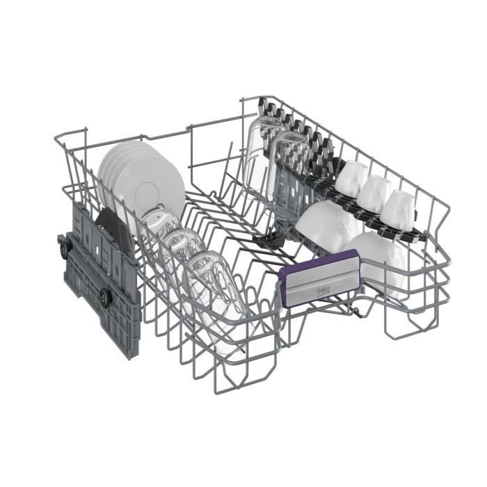 Lavavajillas independiente BEKO b300 BDFS26120WQ - 11 servicios - Inducción - 45 cm de ancho - 46 dB - Blanco